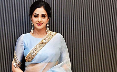 Late actress Sridevi