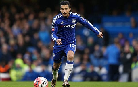 Chelsea forward Pedro (Photo | AFP)