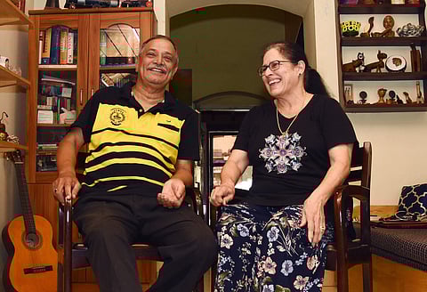 Bryan and Helena Peppin. (Photo | Ashwin Prasath, EPS)