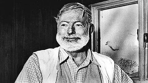Novelist Ernest Hemingway (File Photo | AP)