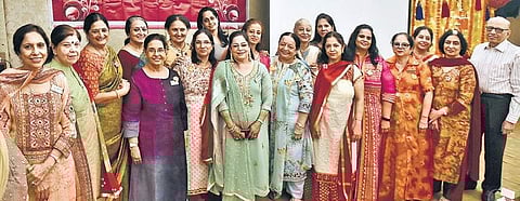 Members of the Chennai Sindhi Ladies Chapter celebrated Teejri P Jawahar