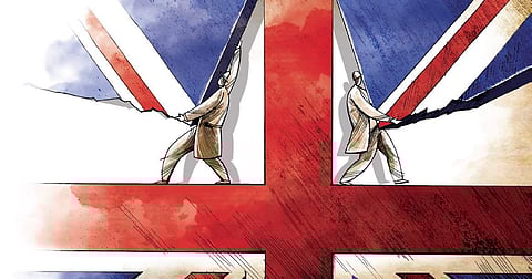 The ghosts frightening England