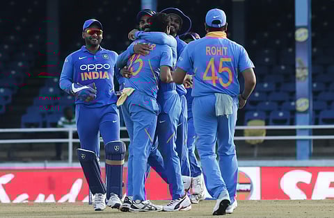 Team India. (Photo | AP)