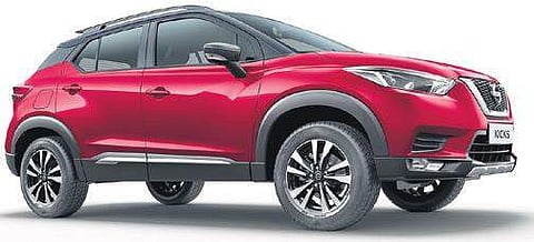 The Nissan Kicks XE diesel variant is priced at Rs 9.98 lakh