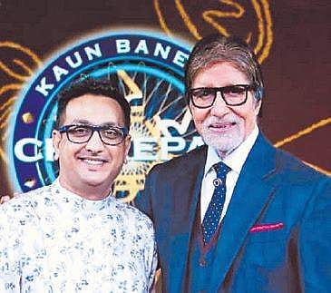 Arun Sheshkumar with Big B