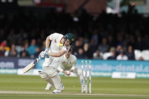 Australia's Cameron Bancroft avoids a short ball from England's Jofra Archer during play on day five of the 2nd Ashes Test cricket match between England and Australia at Lord's cricket ground in London. (Photo | AP)
