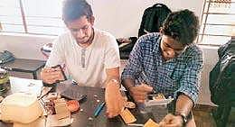 Many students in the Department of Renewable Energy at St Albert's College in Kochi experienced last year's flood firsthand. (Photo | EPS)