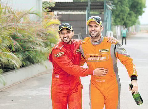 Gaurav Gill (R) got fourth time lucky as he had been nominated thrice before