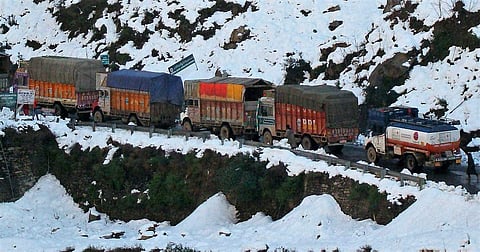Jammu-Srinagar National Highway (Photo | PTI)