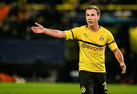 Dortmund's German midfielder Mario Goetze. (Photo | AFP)