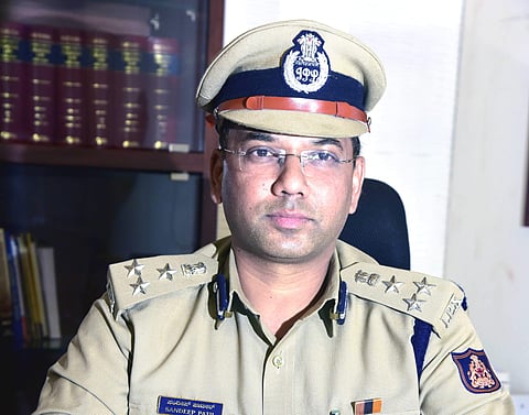 Outgoing Mangaluru Police Commissioner Sandeep Patil (Photo| Mangaluru City Police website)