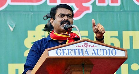 Naam Tamilar Katchi chief Seeman