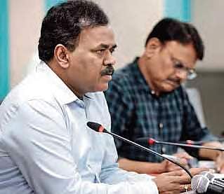 GHMC commissioner M Dana Kishore at press conference in Hyderabad (File Photo| EPS,R Satish Babu