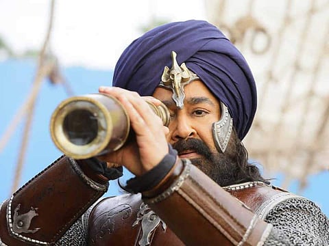 Mohanlal in Marakkar: Arabikadalinte Simham.