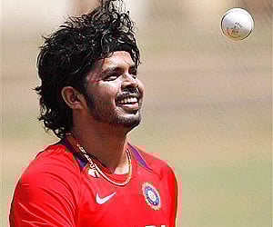 S. Sreesanth. (Photo | AP)