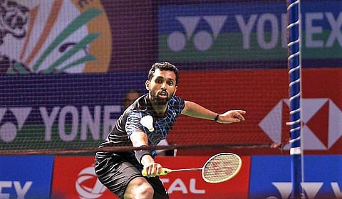 Indian badminton star HS Prannoy (Photo | BAI Media Twitter)