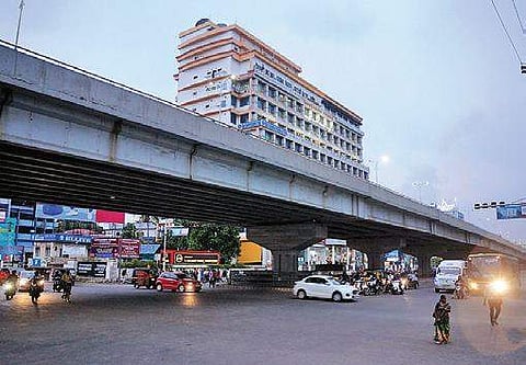 Palarivattom flyover in Ernakulam