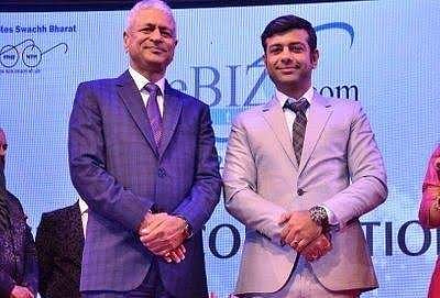 Pawan Malhan with his son Hitikh