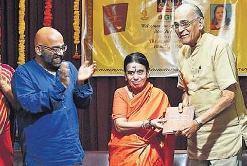 The book was launched on Monday at Raga Sudha Hall | Ashwin Prasath