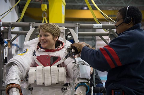 Anne McClain joined the astronaut programme in 2013 after flying more than 800 combat hours in Iraq and remains a Lt Col. in the Army. (Photo | Flickr
