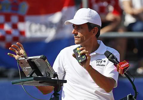 Tennis chair umpire Carlos Ramos. | (File | AP)