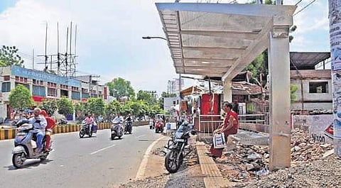 Vijayawada bus shelter (File Photo |EPS)