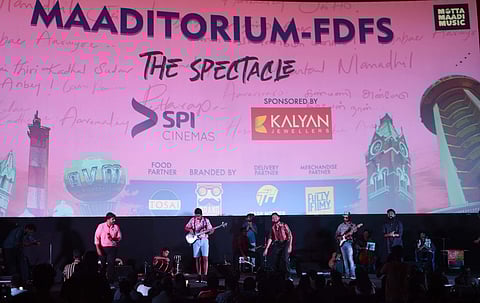 Chennai Pictures of Maaditorium-FDFS at Satyam Cinemas. (Photo | R Satish Babu, EPS)
