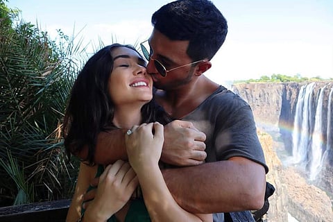 Amy Jackson and George Panayiotou (Photo | Instagram)