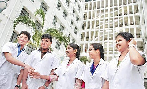 Image of medical studnets used for representational purpose only (Photo | EPS)