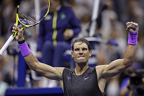 Rafael Nadal cruises in US Open first round as Thiem, Tsitsipas crash out