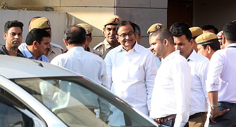 Congress leader and former Union minister P Chidambaram. (Photo | Shekhar Yadav/ EPS)