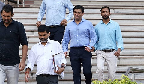 Ratul Puri (Second from right)(Photo | Arun Kumar P, EPS)