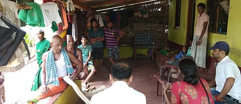 Experts from NIMHANS visited Kadra village in Karwar taluk. (Photo | Express)