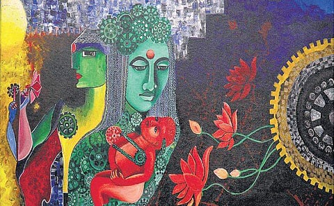 Art by Nandini R Penna and Sona Kapoor (Photo |EPS)