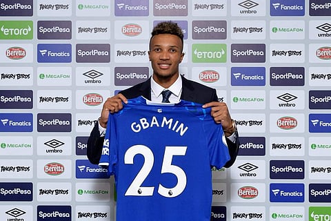 Jean-Philippe Gbamin began his career at Lens before joining Bundesliga outfit Mainz in 2016. (Photo | Everton Twitter)