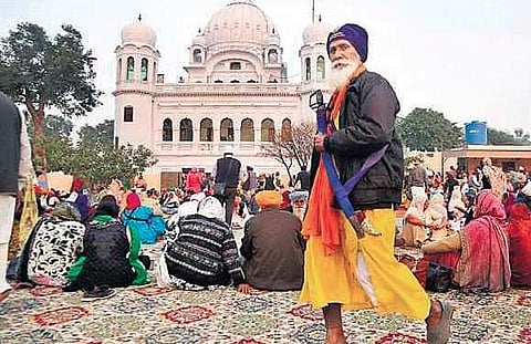The Kartarpur corridor will give Sikh pilgrims easy access to the shrine. (Photo | EPS)