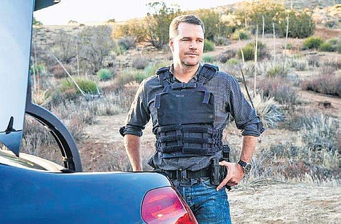 Actor Chris O’ Donnell , froman excerpt of NCIS: Los Angeles