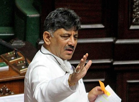Former Karnataka minister and senior Congress leader DK Shivakumar (Photo | EPS)