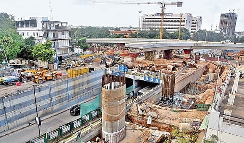 Demolition of Jayadeva Flyover underway on Thursday | Nagaraja Gadekal