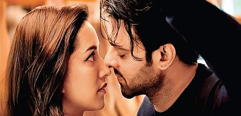 Prabhas and Shraddha Kapoor in Saaho