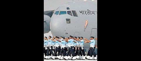 Hindon Airport is a defence facility that was awarded civilian status. (Photo | PTI)