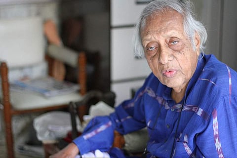 Yesteryear Bollywood actor Chandrashekhar Vaidya (Photo | IANS Twitter)