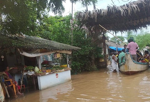 Due to heavy rains in the upper catchment areas of the river, inflows into Godavari were increasing by the hour.