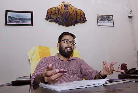 IAS Sriram Venkatiraman was taken to the hospital but not sent for a medical examination. (File photo | EPS)