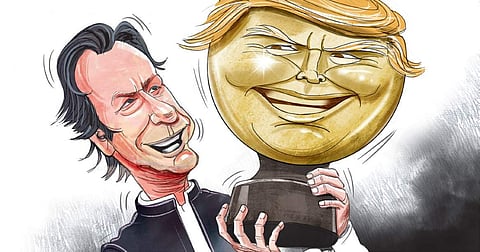 Did Imran Khan win over Trump?