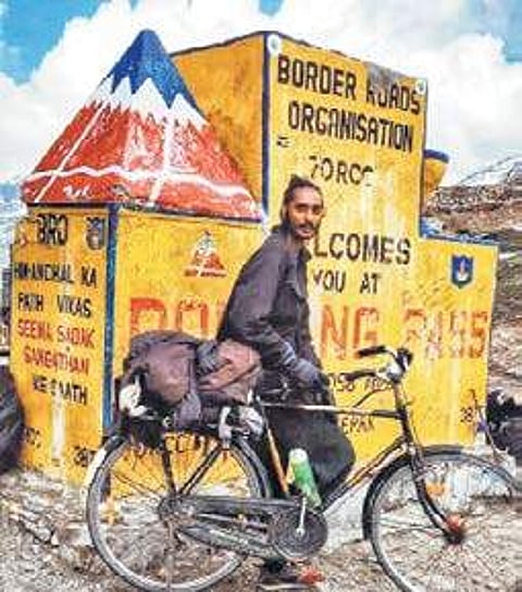 Avin Raju at Rohtang Pass