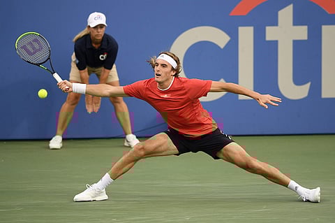 Stefanos Tsitsipas, of Greece. (Photo | AP)