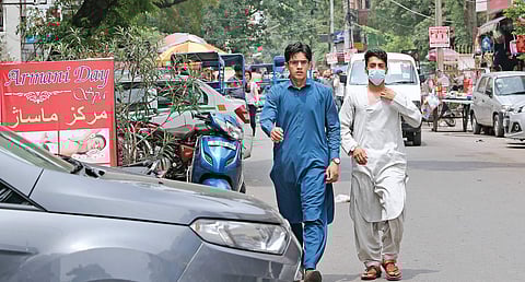 Many medicine shops at Lajpat Nagar bear signs and messages in Pashto, which is widely spoken in Afghanistan | PHOTOS: Arun kumar