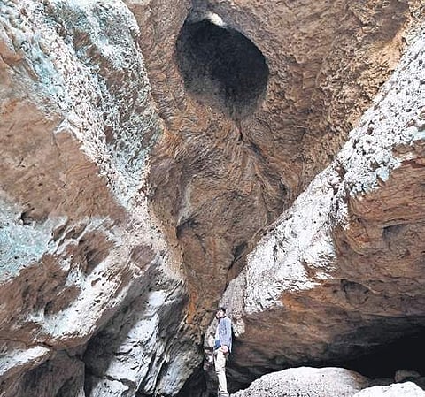 Mylaram caves near Ramappa temple in Warangal | Express