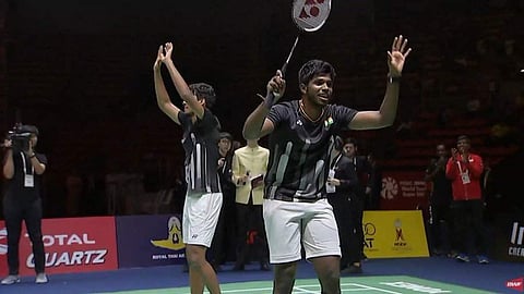 Satwiksairaj Rankireddy and Chirag Shetty made history by claiming their first Super 500 title.